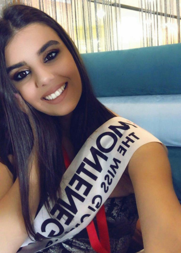 Martina Božinović wins Miss Tourism Globe in the Miss Globe 2019 pageant held in Ulcinj, Montenegro