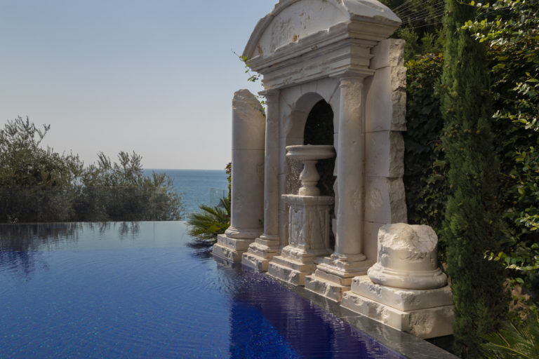 Villa Geba, a secret hideaway, nestled among olive trees, overlooking the Adriatic sea