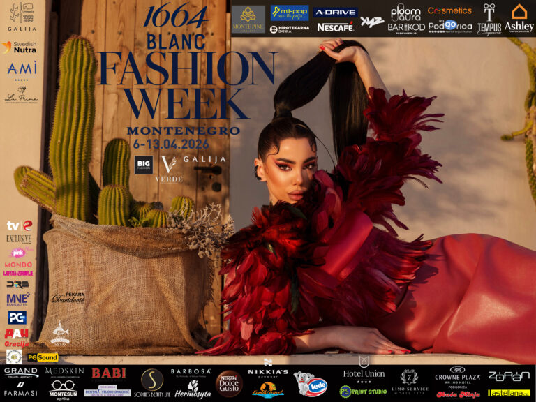 Montenegro Becomes a Fashion Hub: 39th 1664 Blanc Fashion Week Begins